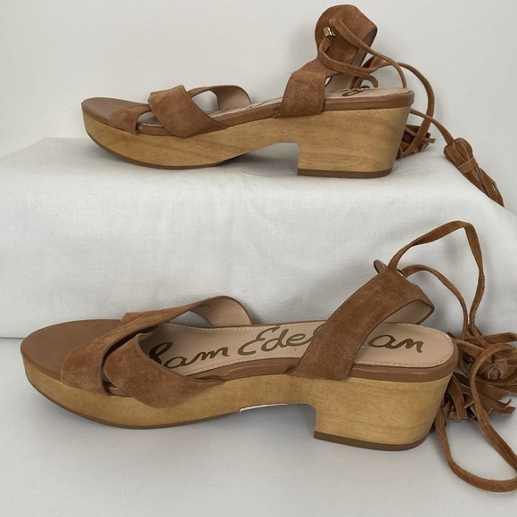 Sam Edelman Jenna Clog Wrap Sandals Size 7 - Picture 7 of 13